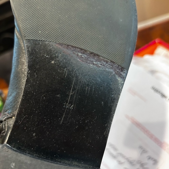 Tory Burch Black Derby Ankle Boots - Picture 10 of 10